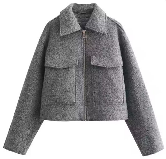 Manteau court Zip culture Demi-saison